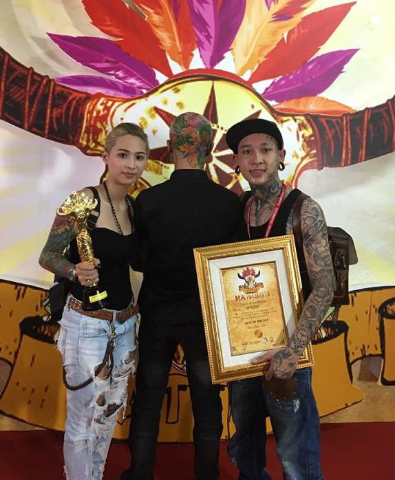 Ông bố 9x và niềm đam mê với nghệ thuật xăm hình - Ảnh 2.