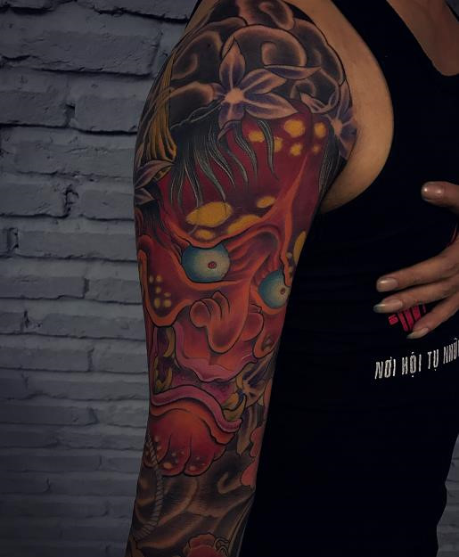 Ông bố 9x và niềm đam mê với nghệ thuật xăm hình - Ảnh 4.