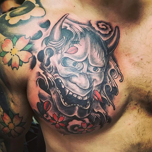 Ý nghĩa hình xăm mặt quỷ oni của nhật bản hướng dẫn ink