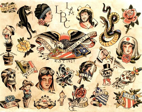 Old School Tattoo – Cổ nhưng không cũ | Văn Hóa Lịch sử | Ink Old School Tattoo – Cổ nhưng không cũ | Văn Hóa Lịch sử | Ink