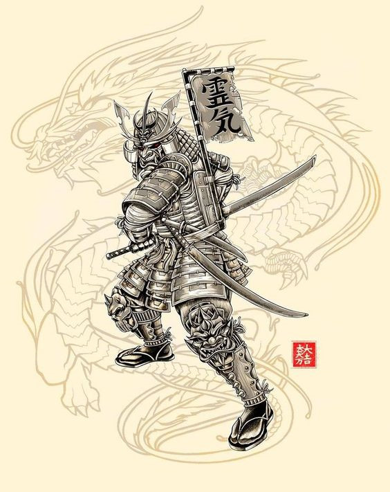 Có thể chúng ta không biết không còn về hình xăm Samurai nổi tiếng bên trên Nhật Bản |  Hướng dẫn | Ink