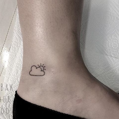 Image result for small cloud tattoo